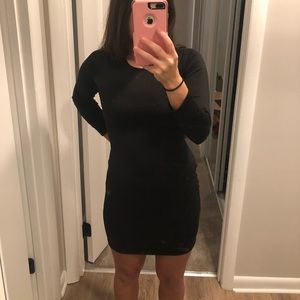 Little black dress with strappy back, never worn.